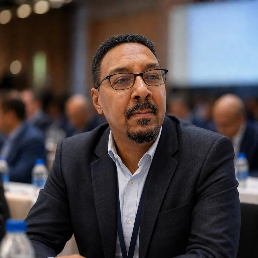Portrait of Yasser Elhouderi